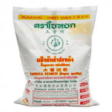 แป้งมันตราใบหยก 500 กรัม JADE LEAF BRAND 타피오카 전분 가루