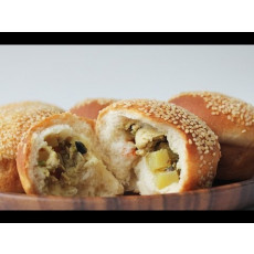 ขนมปังใส้ไก่ ตราครัวคุณแม่ 카놈빵 사이까이-디저트 