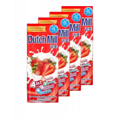 ❤️NEW❤️ ★(180มล.*4)★ รสสตอเบอร์รี่ นมเปรี้ยวพร้อมดื่มยูเอสที(180มล.*4) 4개입 더치밀 딸기