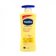 วาสลีนสีเหลือง สูตร ฟื้นฟูผิวแห้ง (Vaseline Dry Skin Repair )400มล. 바세린400 (노란색)