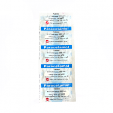 พาราเซตามอล 500มก.(แบบแผง 10เม็ดParacetamol(10개입)-의약품