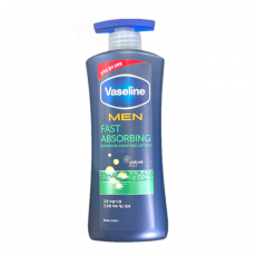 วาสลีนโลชั่นบำรุงผิวสำหรับผู้ชาย Vaseline Men Fast Absorbing 400 มล. 바세린400 (검은색)