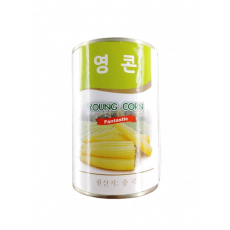 ข้าวโพดอ่อนกระป๋อง ตรา WHOLE 400กรัม 화풍 영콘캔 400g