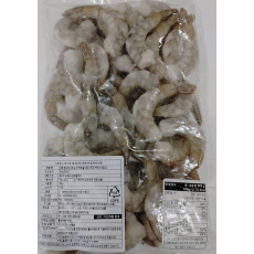 กุ้งขาว ปลอกเปลือก 900G 냉동 탈각새우 900G