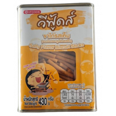 วีฟู้ดส์ขนมขาไก่ รสเค็ม แบบปิ๊บมินิ 430กรัม VFOODS 테이스티 스틱 비스킷 430g-짠맛