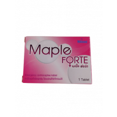 ยาคุมเมเปิ้ล ฟอร์ท (ยาคุมกำเนิดเม็ดฉุกเฉิน) 피임약 Maple forte-의약