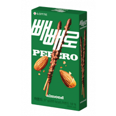 เปเปโร่ อัลมอนด์ กล่องเขียว 빼빼로 아몬드 37g