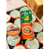 ★4pc★ราดพริกโรซ่าแมคเคอเรลปลาทอด 140 กรัม로사브랜드 통조림 랏핏