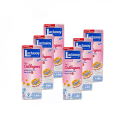 ❤️NEW❤️แลคตาซอยคอลลาเจน ★★6pc★★ 락타소이 콜라겐 핑크 250ml