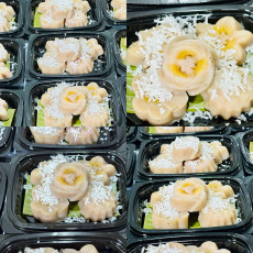 ขนมกล้วย ตราขนมไทยบ้านแม่ 카놈꾸이-디저트❤️❤️รอบส่งวันพฤหัสบดี❤️❤️