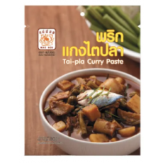 พริกแกงไตปลาตราแม่น้อย80กรัม남요 타이 플라 커리 페이스트 80g