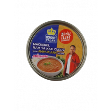 น้ำยากะทิปลาแมกเคอเรลสูตรน้ำปลาร้าตรามงกุฎทะเล110กรัม잡마이크 카티 커리 캔 110g