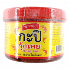 กะปิกุ้ง เคย ตรากนวรรณ 90กรัม 가피90g-빨강