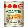 ฟรุตคอกเทลในน้ำเชื่อม 850g (สินค้ามีหลายยี่ห้อจะจัดส่งตามสต็อกช่วงนั้นๆ) 후르츠칵테일 850G