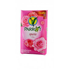❤️NEW❤️ สบู่นกแก้ว (สีชมพู) กลิ่นกุหลาบ105 กรัม 패럿 비누 로즈 105g