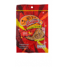 ❤️NEW❤️ปลาหวานแผ่นรสแซ่บ ตราปลาฟิน15g 쥐포 스윗피쉬 스파이시 빨강 15g