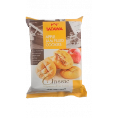 ❤️NEW❤️ (สีเหลือง) ทาทาวา คุกกี้สอดไส้แยมแอปเปิ้ล (60 กรัม) 타타와 사과잼 쿠키 60g