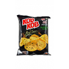 ❤️NEW❤️ ก๊อบกอบ รสสาหร่าย48g ★검은색★ 콥콥 포테이토 칩 위드 씨위드 48g