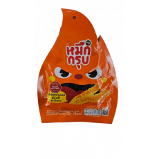 ❤️NEW❤️ หมึกกรุบ รสหม่าล่าดั้งเดิม50g  ★주황색★ 믁끄럽 곤약 스낵 오리지널 마라향50g