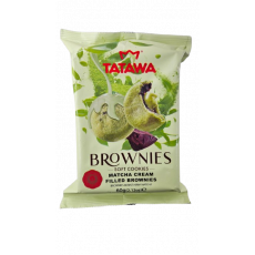 ❤️NEW❤️ ทาทาวา ซอฟ์ทคุ้กกี้ไส้ครีมมัทฉะ60g 타타와 말차크림 브라우니60g