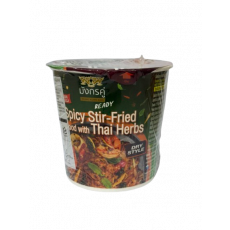 ❤️NEW❤️ มังกรคู่ วุ้นเส้นแบนผัดฉ่าทะเล40g 인스턴트 빈버미셀리 볶은매운해물맛 40g