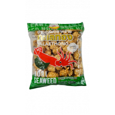 ❤️NEW❤️ ขนมปลาหมึก ห่อเขียว รสสาหร่าย 100g 오징어 김맛 크래커 100g