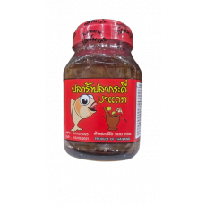 ★400g★ กระปุกแดง ปลาร้าปลากระดี่ 500กรัม (빠라병-빨간스티커) 물고기그림
