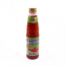 **ฉลากสีเขียว**เผ็ดกลางซอสพริกศรีราชาตราพันท้าย 300ml 345g 스리랏차 칠리소스-중간매운맛