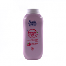 แป้งเบบี้มายSweety pink 160g 바비마일드 분홍색