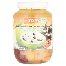 วุ้นมะพร้าวรวมมิตร 470กรัม 운마파우(팥)470g