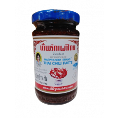 พริกเผาเล็กตราแม่ประนอม114 กรัม 남픽파우 114g (타이칠리페이스트) 24개입