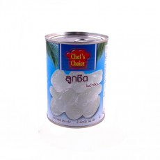 ลูกชิดกระป๋อง　ตราเชฟช้อย ขนาด 565 กรัม 쉡초이스 니파팜 통조림 565g